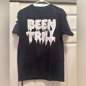 # Been Trill Mallratz Logo Short Sleeve Black T Shirt Mens Medium